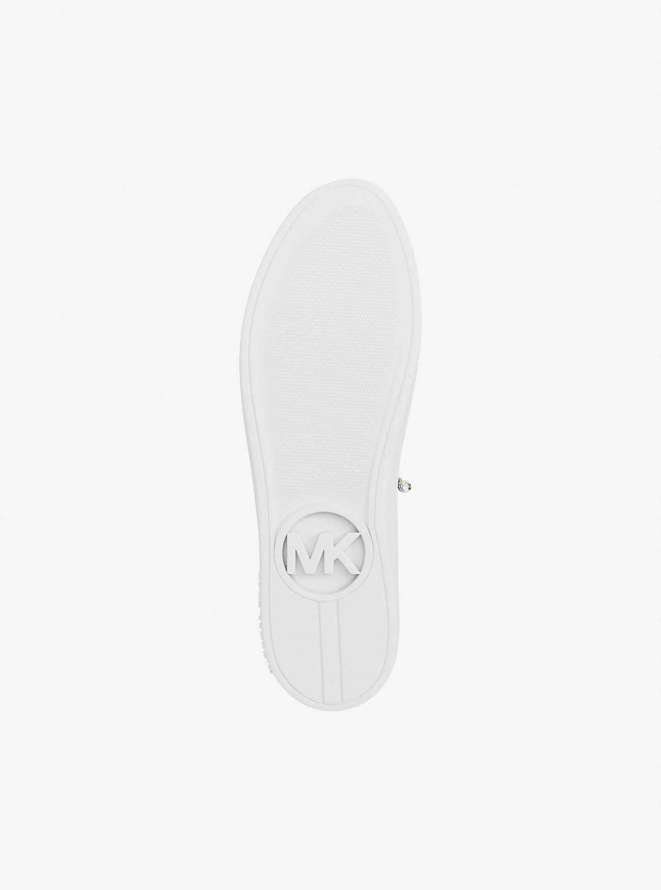 Sneakers Scotty in pelle metallizzata con decorazioni - ORO CHIARO