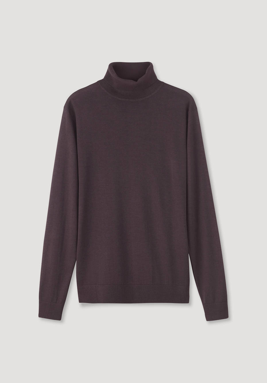 Rollkragen-Pullover aus reiner Bio-Merinowolle