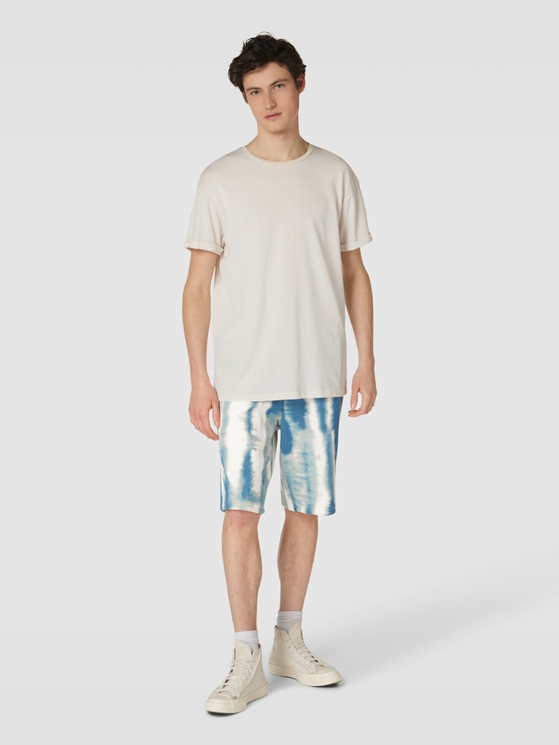 Shorts mit Farbverlauf Modell 'CASARES' in dunkelblau