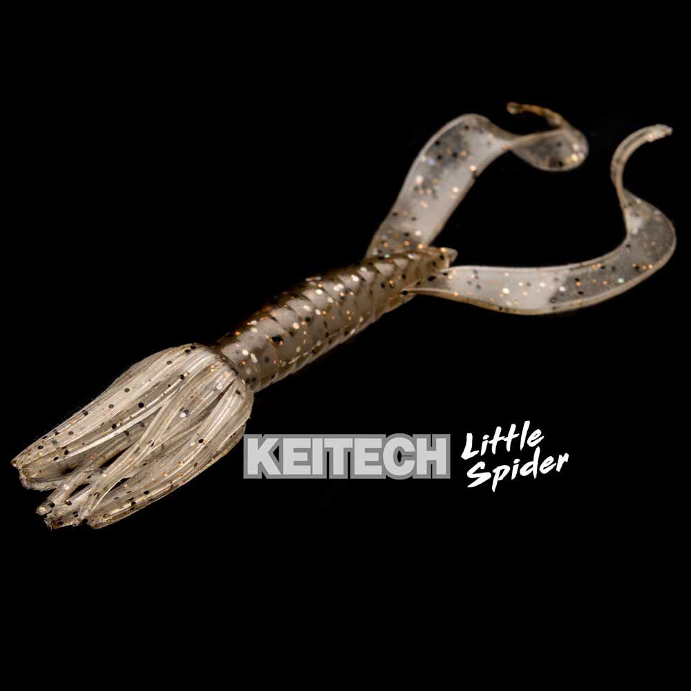 Keitech Little Spider Creature Soft Lure 8,9 cm, 2 g (x8)