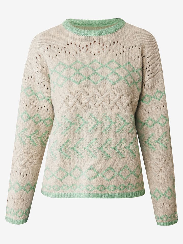 Mexx Pullover in Grün/ Rosa günstig kaufen