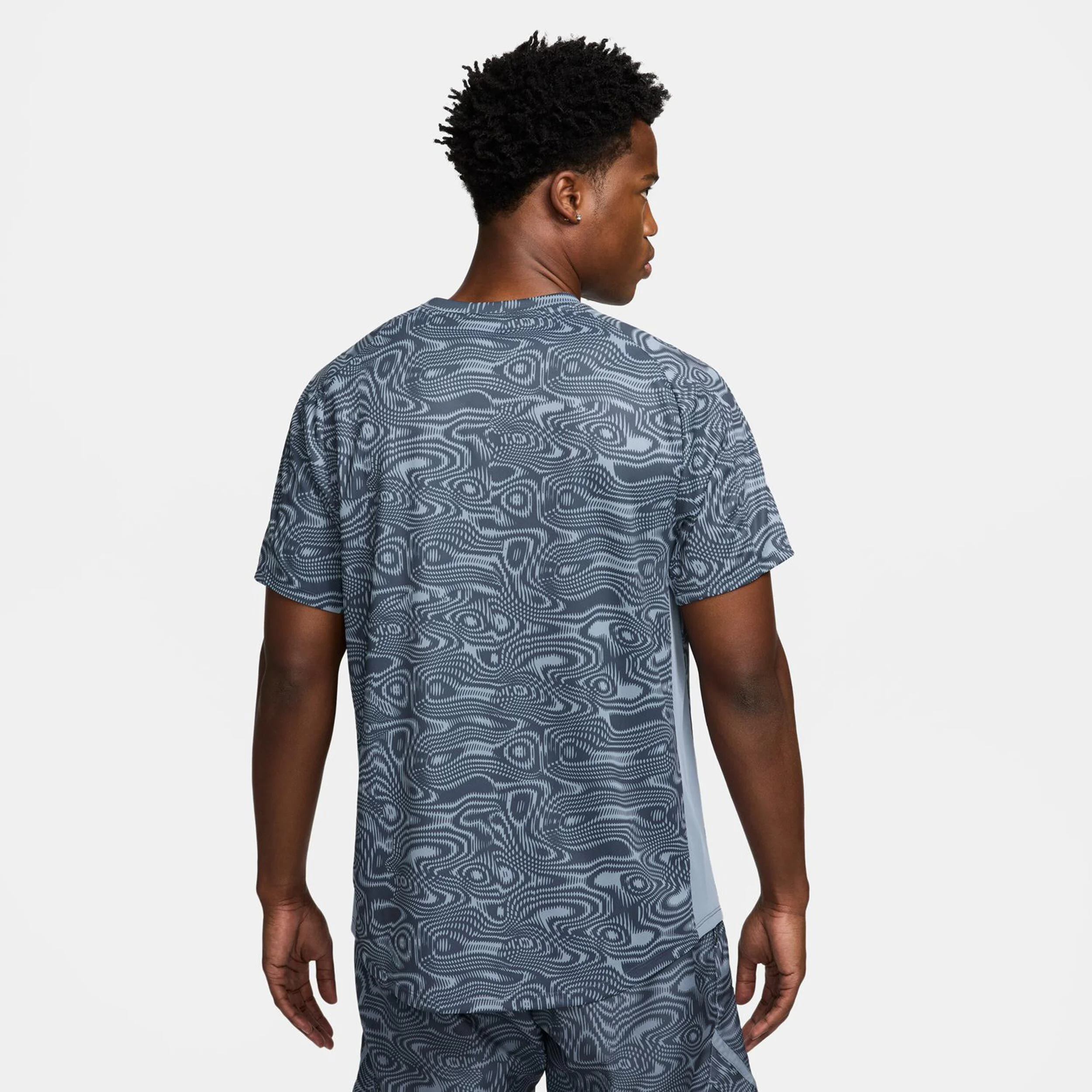 Dri-Fit Court Advantage Novelty T-Shirt Herren - Blaugrau