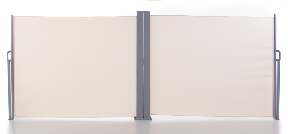 HC Home & Living Doppel - Seitenmarkise ca. 6,0 x 1,5 m - Beige