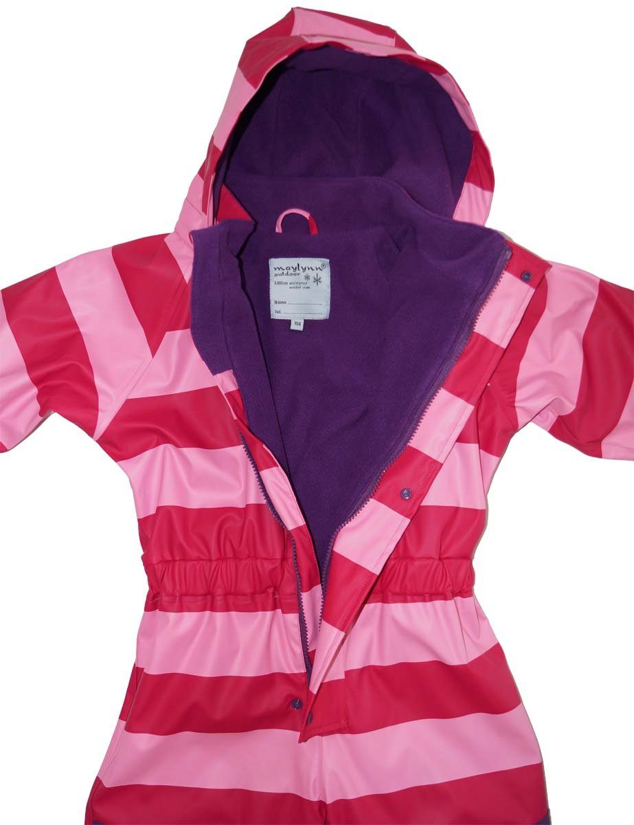 Maylynn Schneeoverall Maylynn Schneeanzug Regenoverall Schneeoverall gestreift