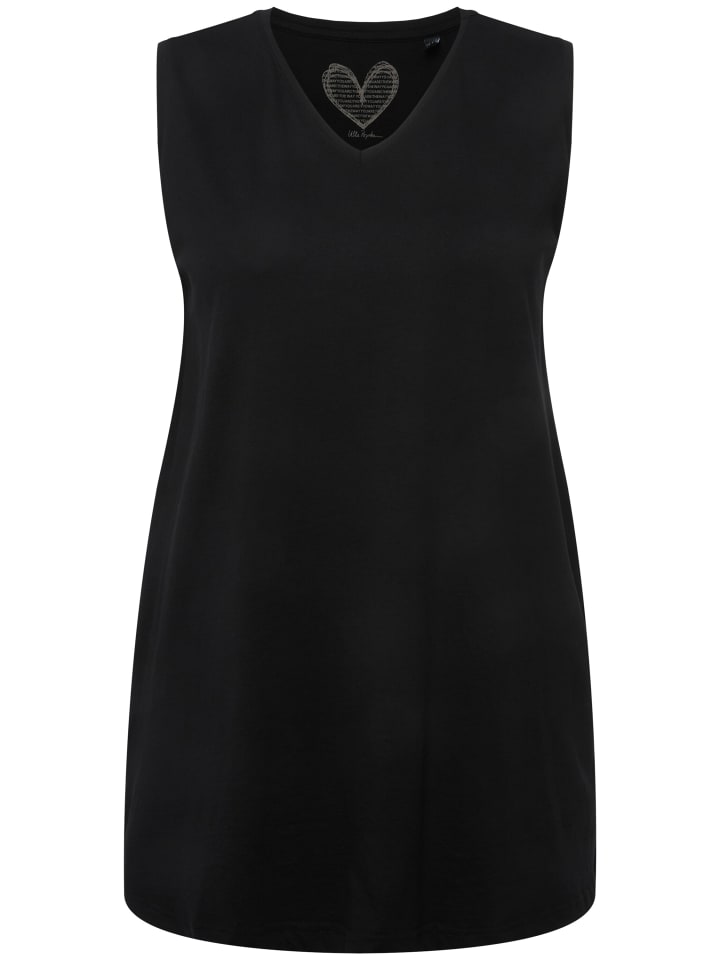 Ulla Popken Strick-Top in classic schwarz günstig kaufen