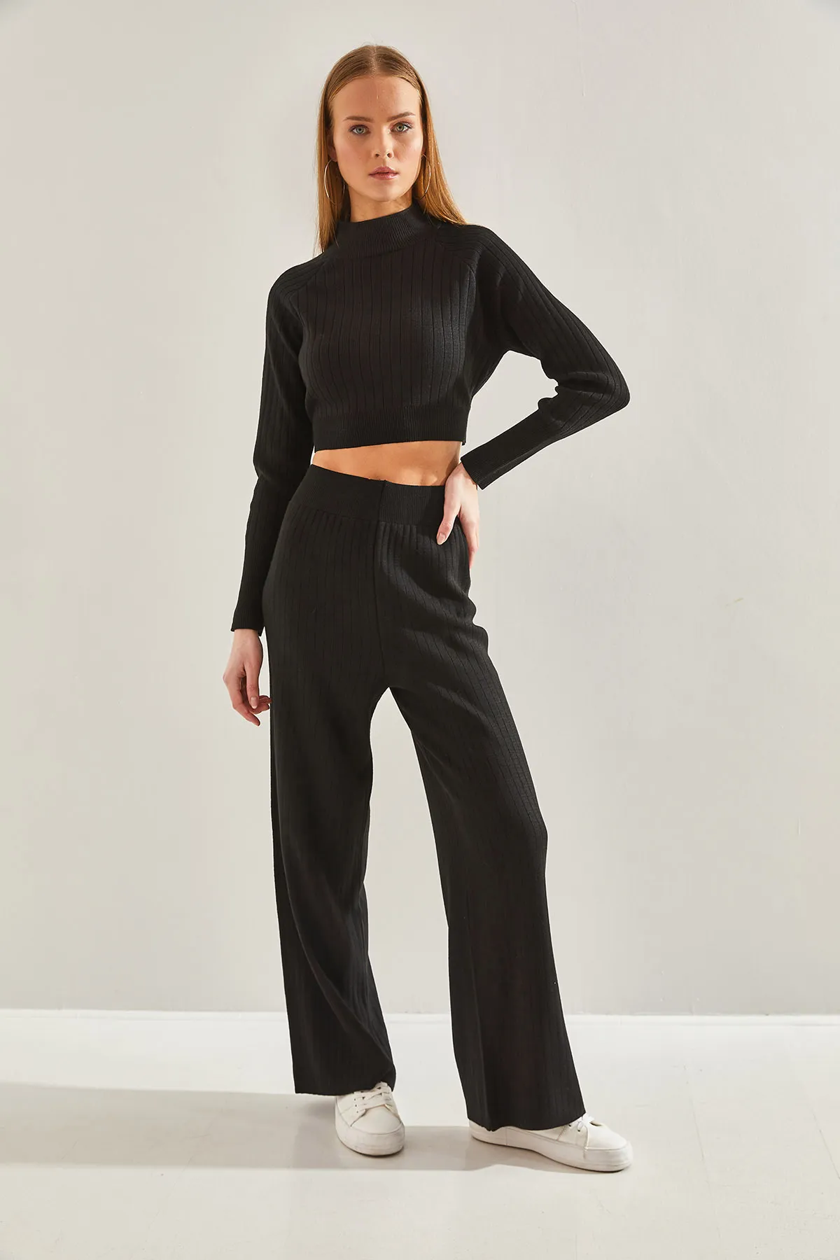 Bianco Lucci  Zweiteiler - Schwarz - Regular Fit