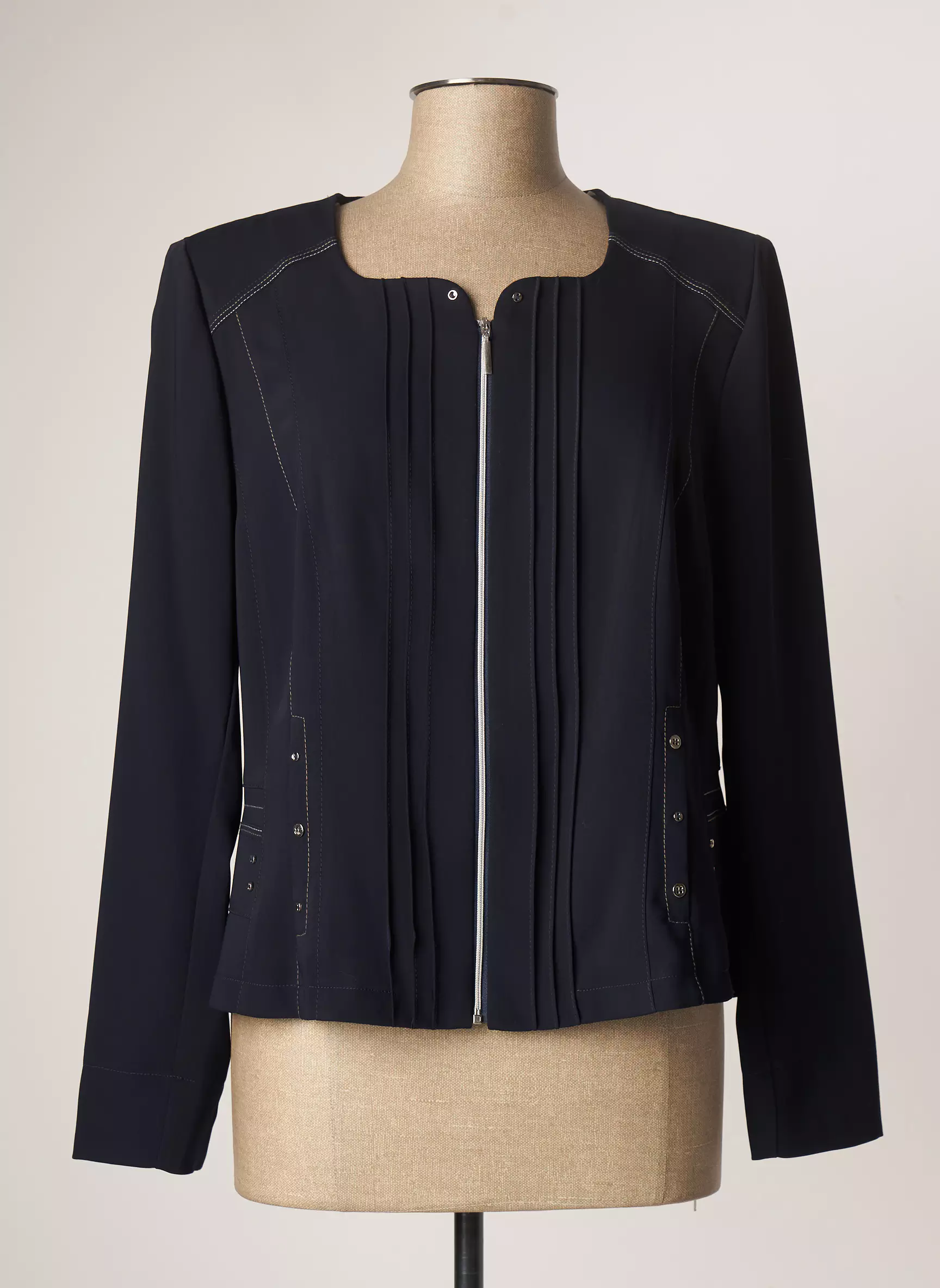 Christine Laure Vestecasual Femme couleur bleu