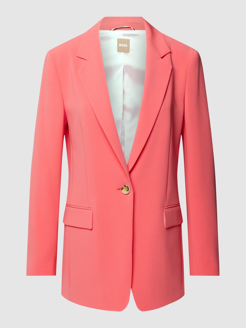 Blazer mit Pattentaschen Modell 'Jocaluah' in koralle
