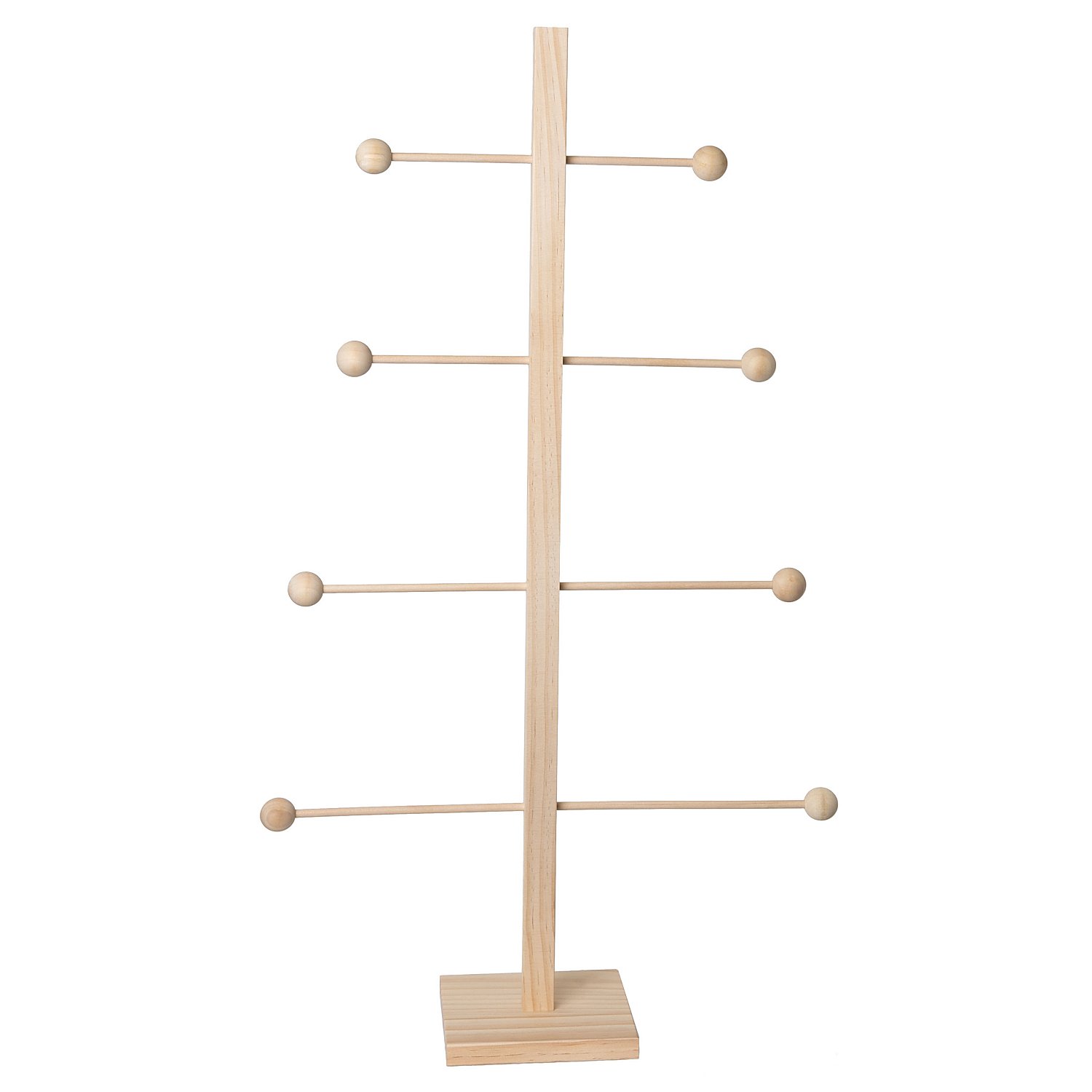 Holz-Baum, mit 8 Ästen, 69,5 x 40 x 13 cm