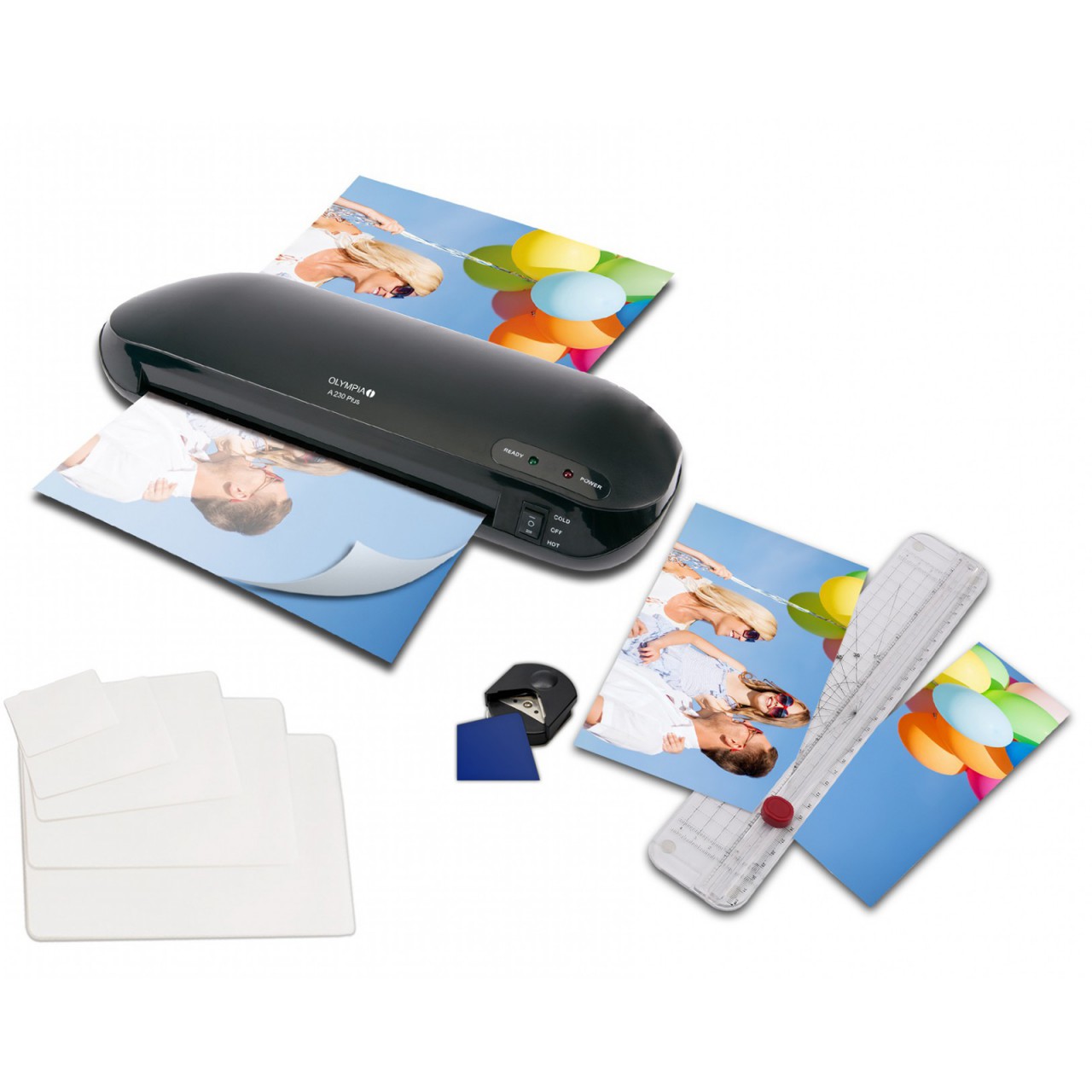 Olympia Laminiergerät A 230 Plus, Set 4 in 1*