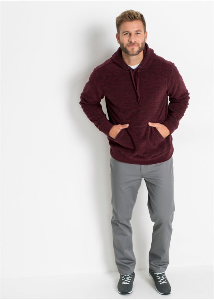 Regular Fit Stretch-Thermohose, Straight