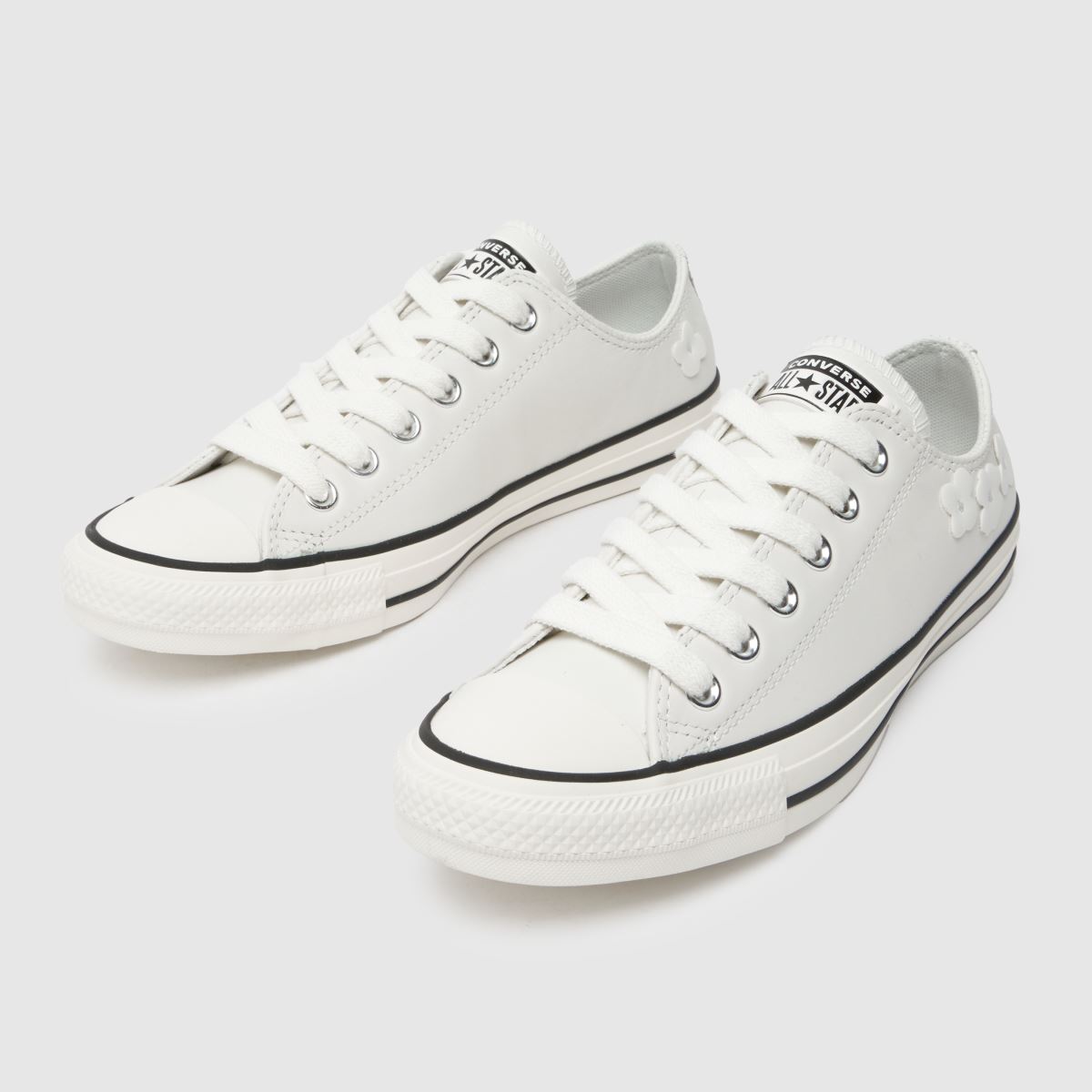 Converse All Star Ox 3D Flowers tornacipő törtfehér multiszínű