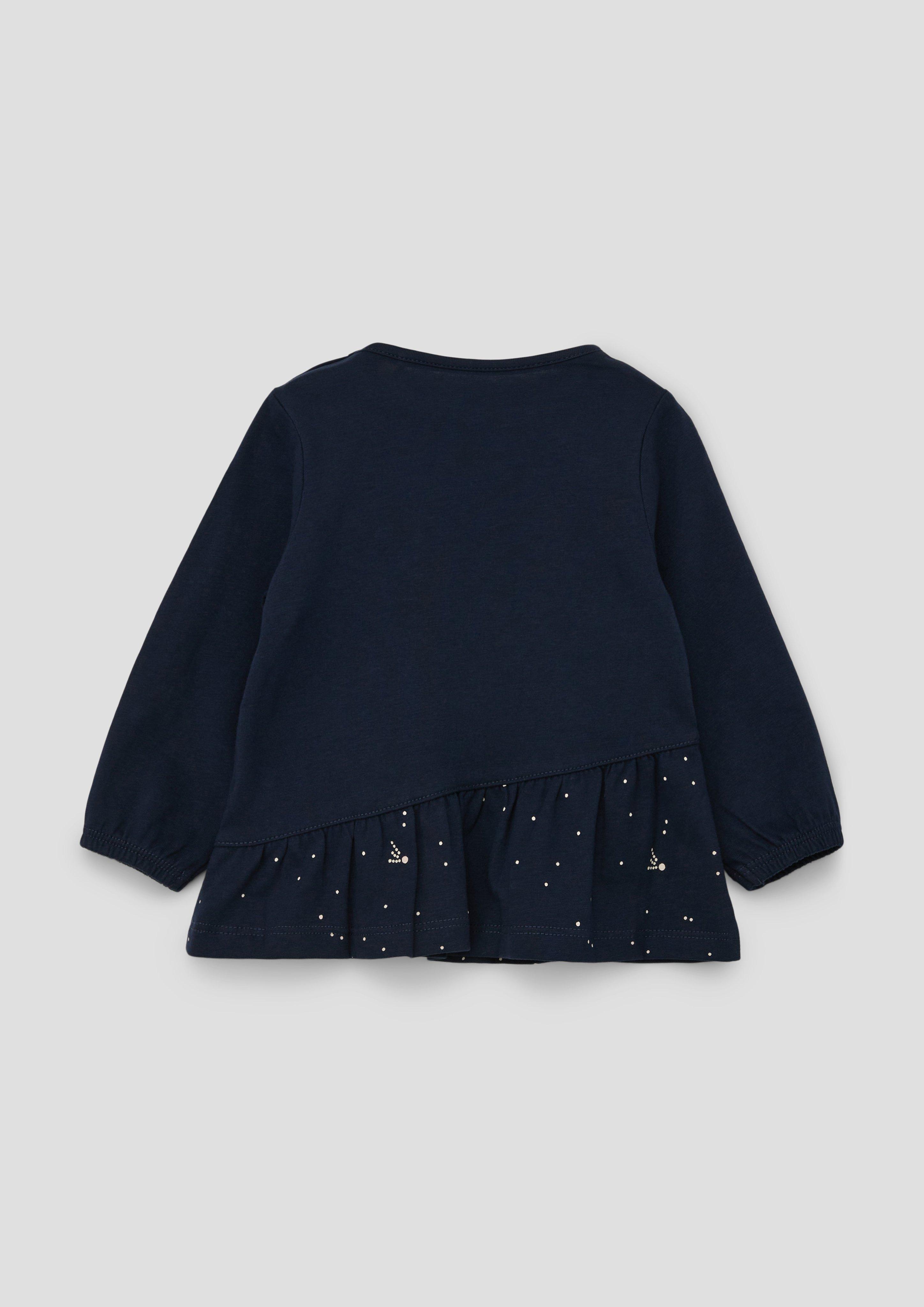 Longsleeve mit Volant  2137470-5952