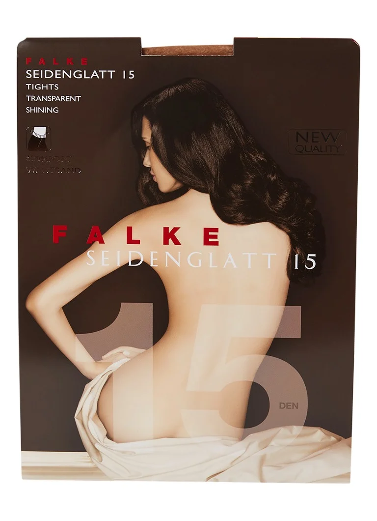 Falke Seidenglatt pėdkelnės 15 denų