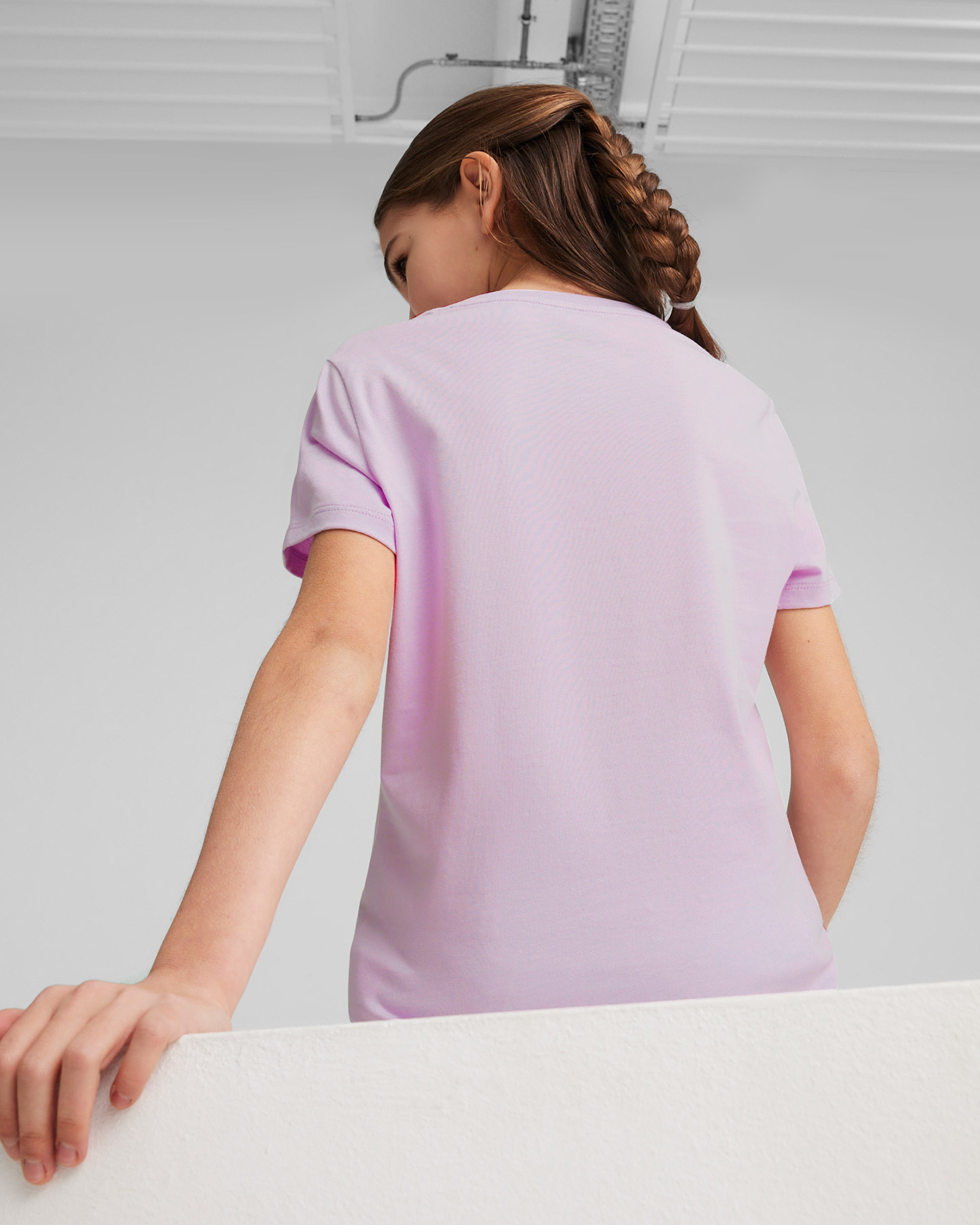 Koszulka Puma Girl Graphic Jr 624443-60