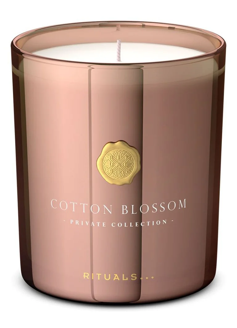 Lumânare parfumată cu flori de bumbac Rituals - 360 g