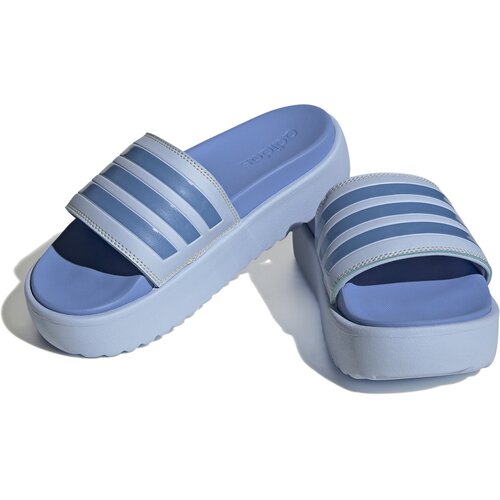 DAMEN BADESLIPPER PLATFORM ADILETTE