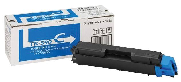 Kyocera TK-590C Original Tonerkartusche Cyan