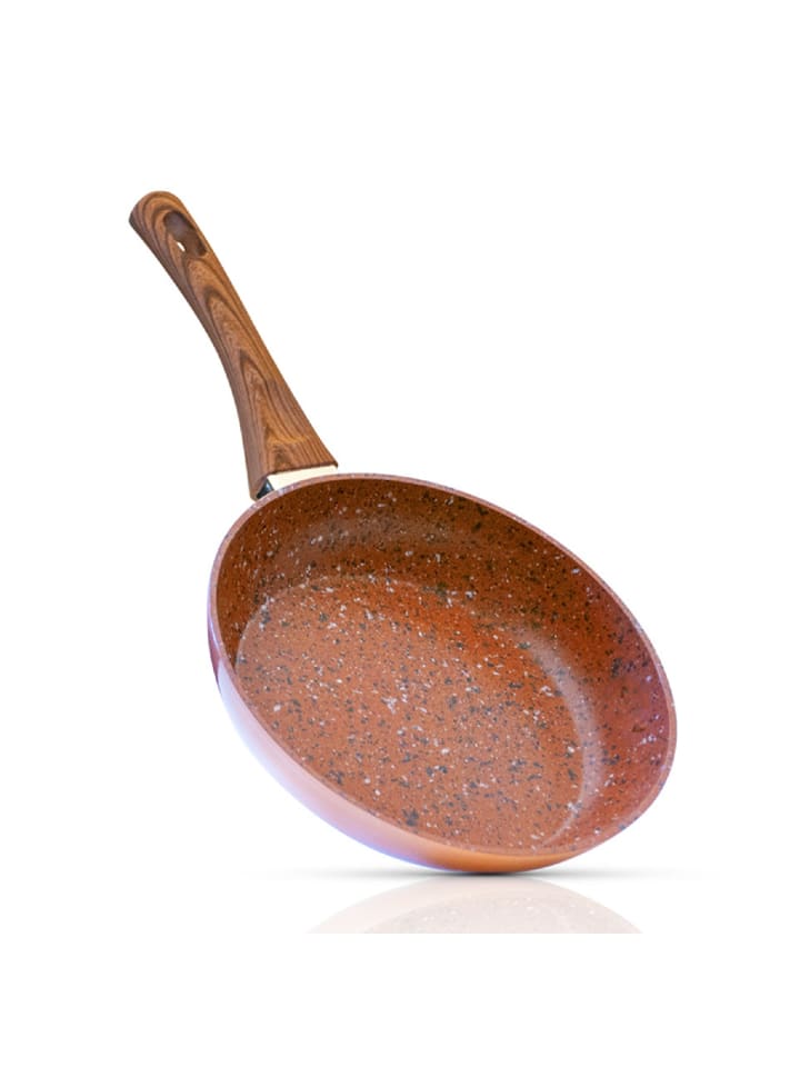 Livington Pfanne Copper & Stone Pan 24 in Rot günstig kaufen onesize