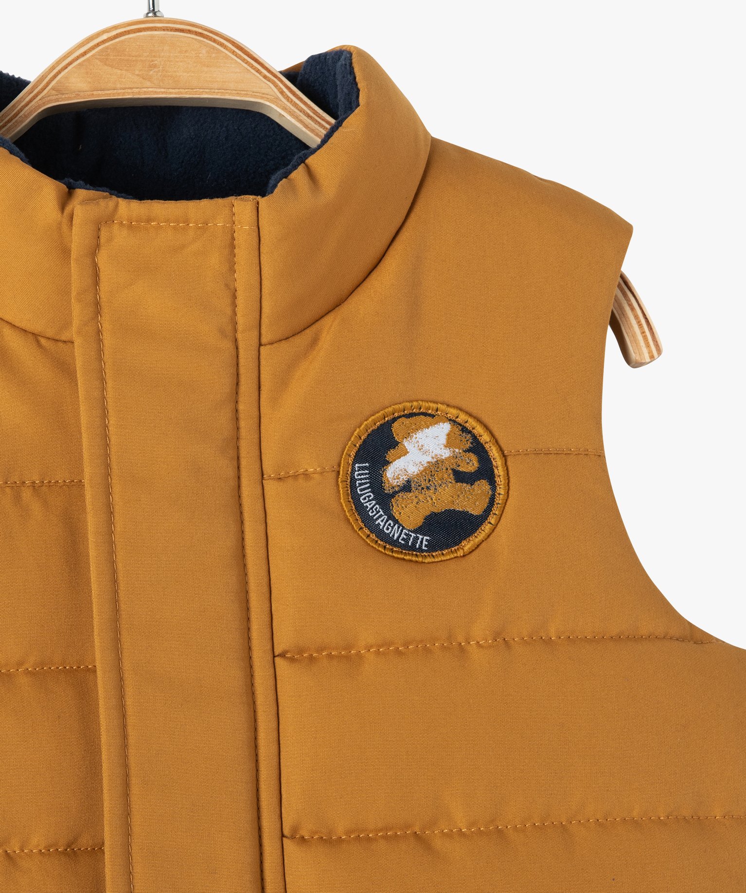 Doudoune bébé Garçon sans manches intérieur polaire - Lu... jaune | GEMO