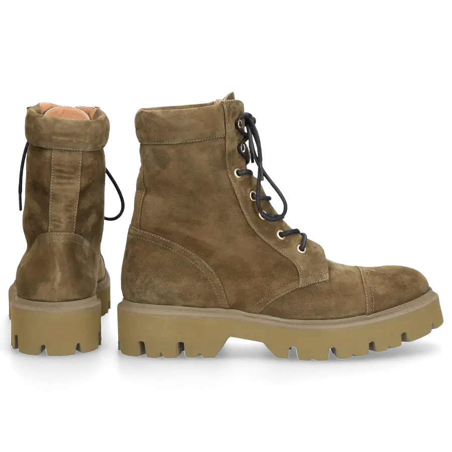 Roberto Festa - Stiefeletten KETIS Veloursleder - grün