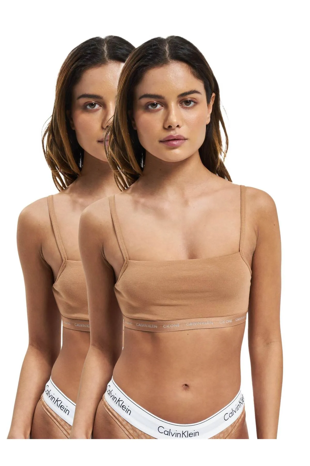 Calvin Klein  Damen Calvin Klein Unterwäsche Ungefüttert 2er-Pack Bralette