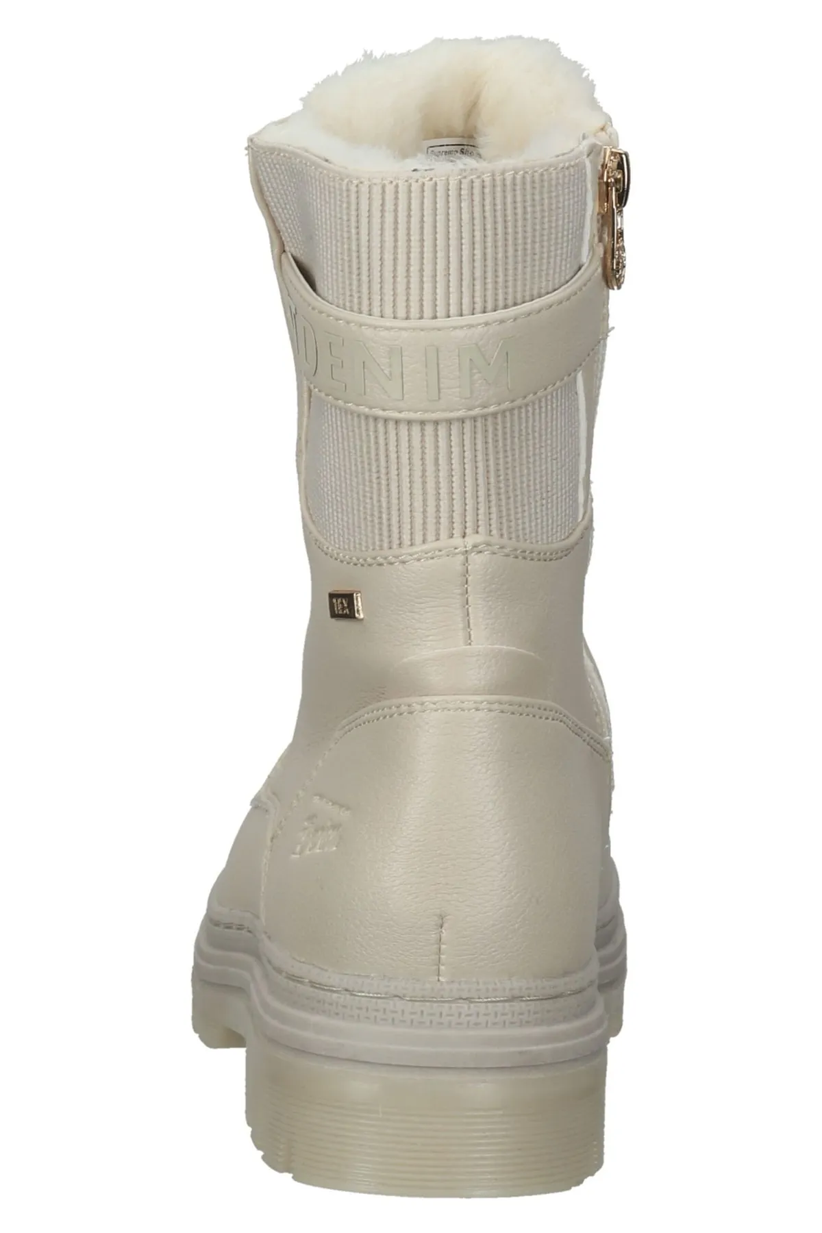 Tom Tailor  Stiefelette - Beige - Blockabsatz