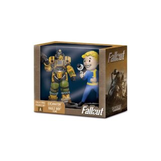 Fallout Minifiguren 2er-Pack - Excavator & Vault Boy (Gun)