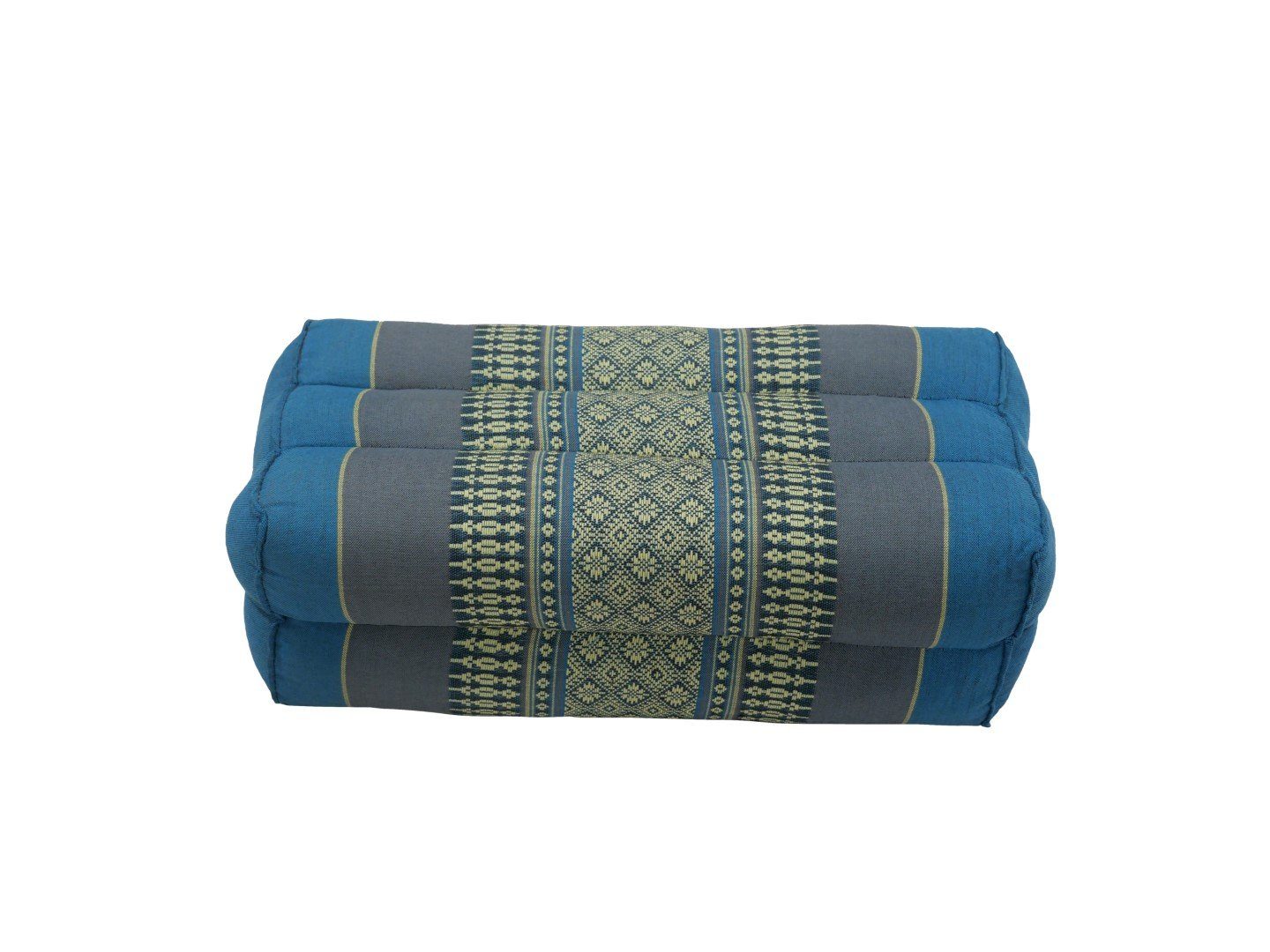my Hamam Yogakissen Meditationskissen Yogakissen Meditationsblock, türkis-blau, angenehm, weich, unterstützend