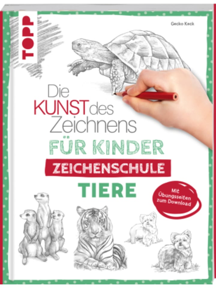 Frech Buch - Die Kunst des Zeichnens für Kinder Zeichenschule - Tiere günstig kaufen onesize