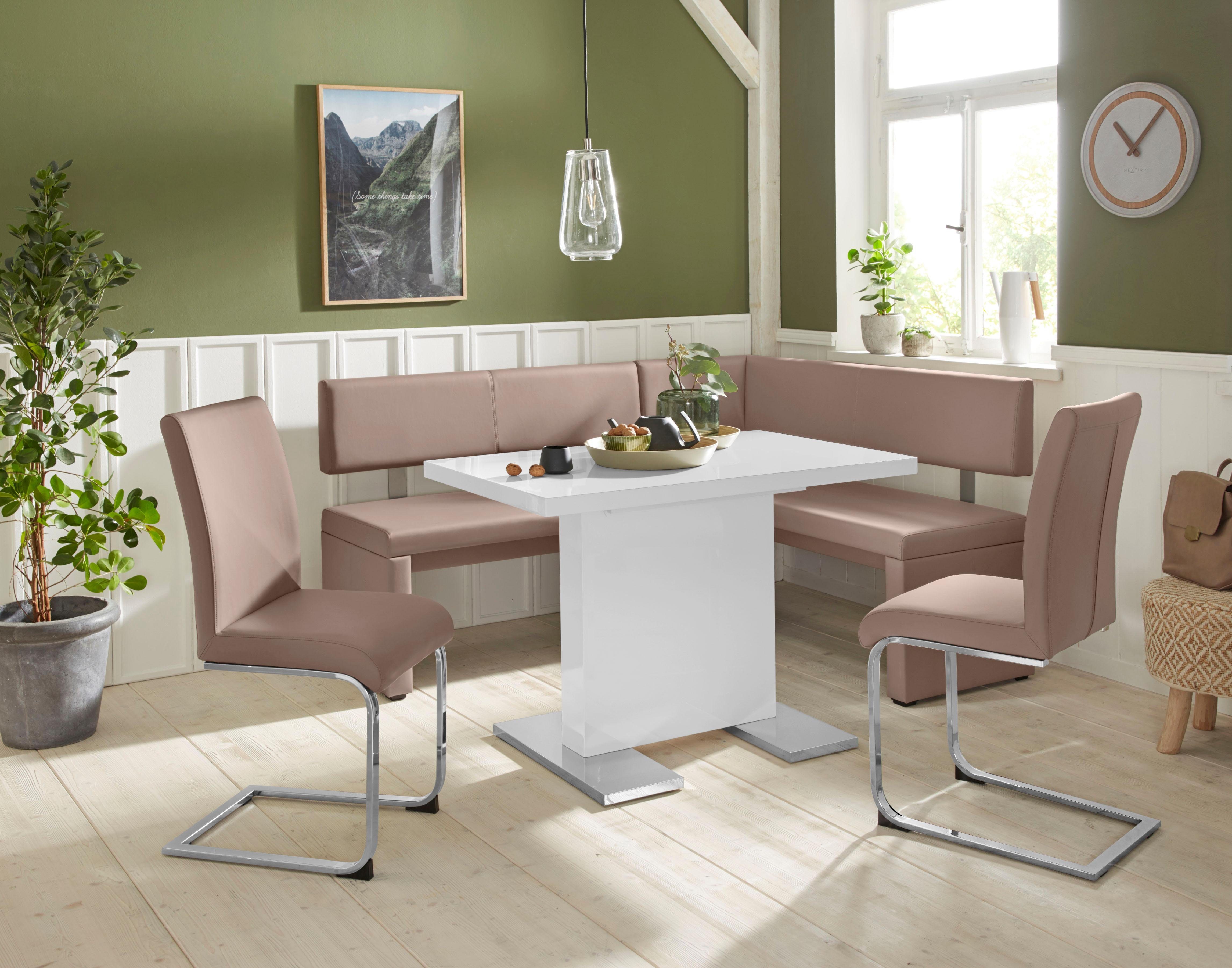 Home affaire Freischwinger Charissa (Set, 2 St), Bezug in verschiedenen Qualitäten, maximale Belastbarkeit 120 kg