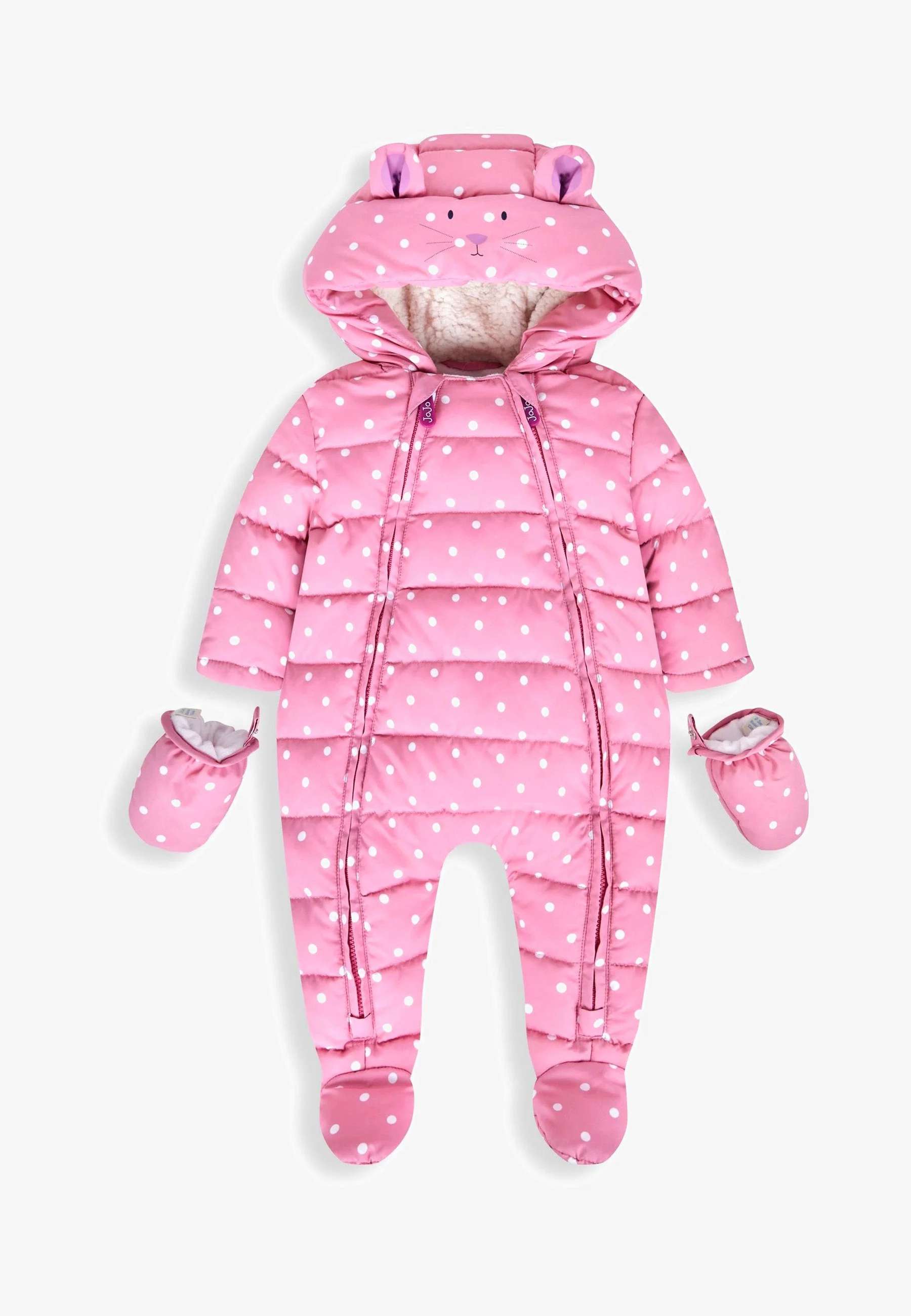 JoJo Maman Bébé MOUSE PUFFER PRAM - Mono para la nieve