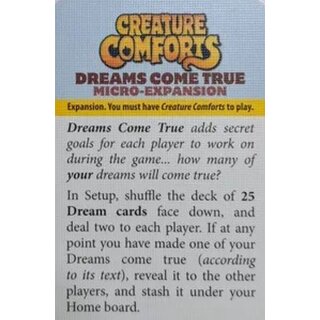 Creature Comforts: Dreams Come True Mini (EN)