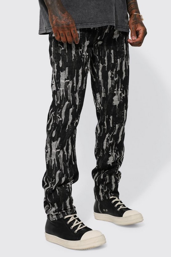 Jeans mit geradem Bein
