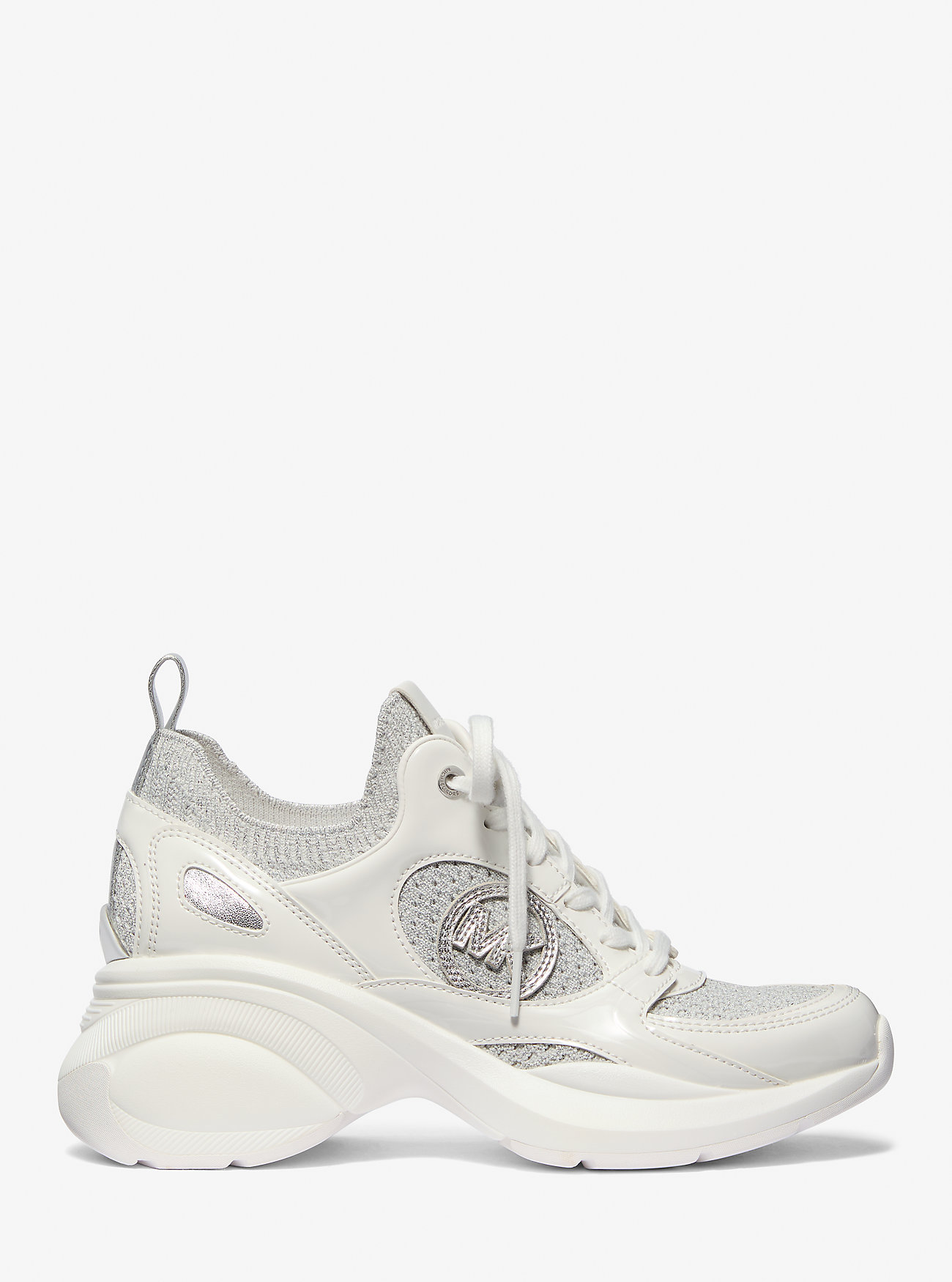 Zuma Metallic og Mesh Joggesko - SØLV