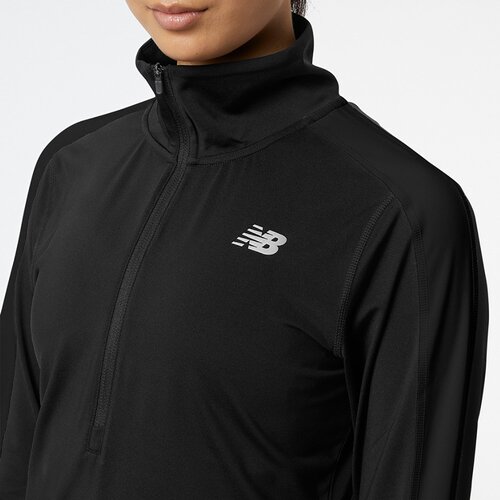DAMEN T-SHIRT ACCELERATE HALF ZIP