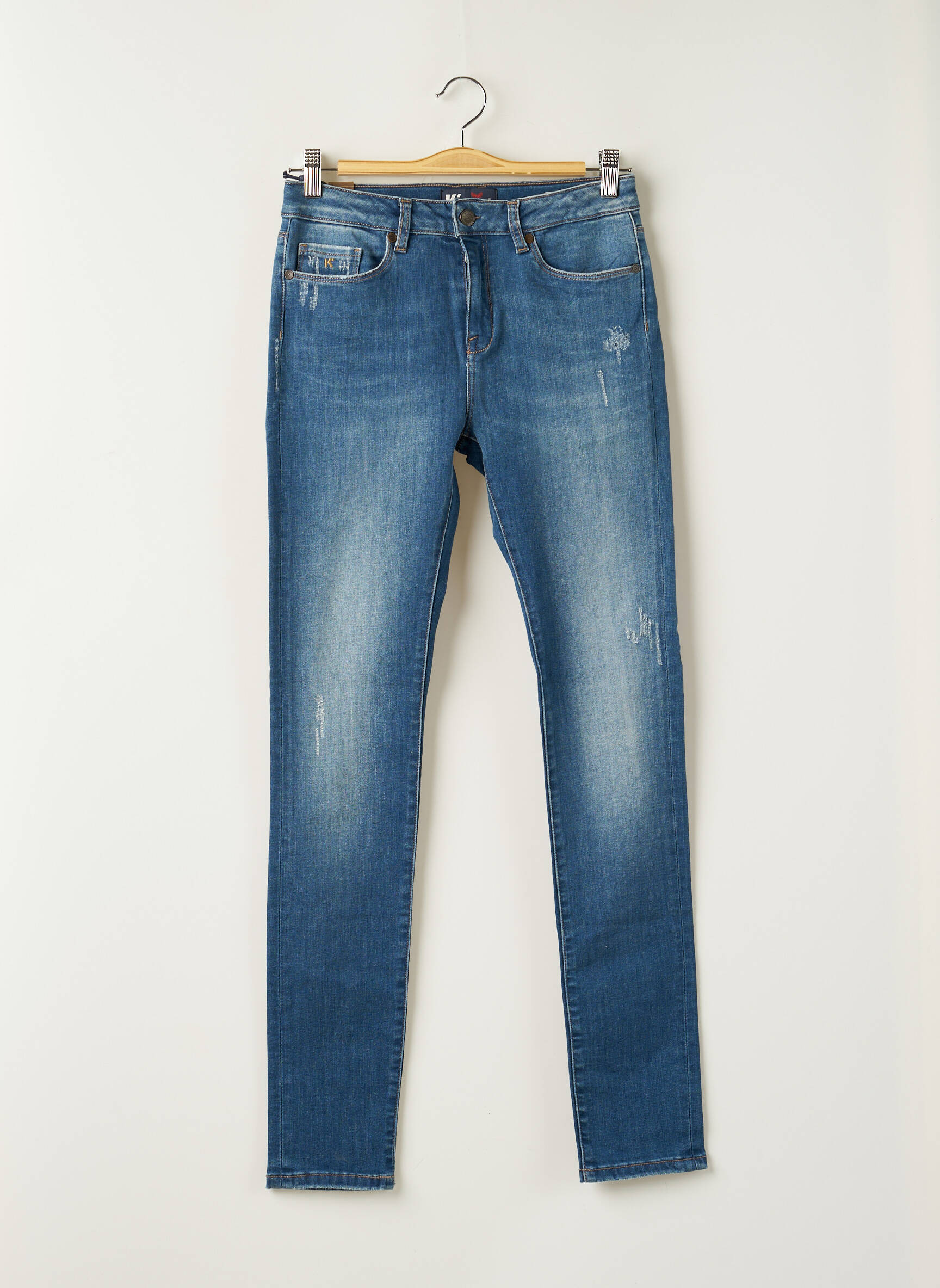 Kaporal Jeans Skinny Fille couleur bleu