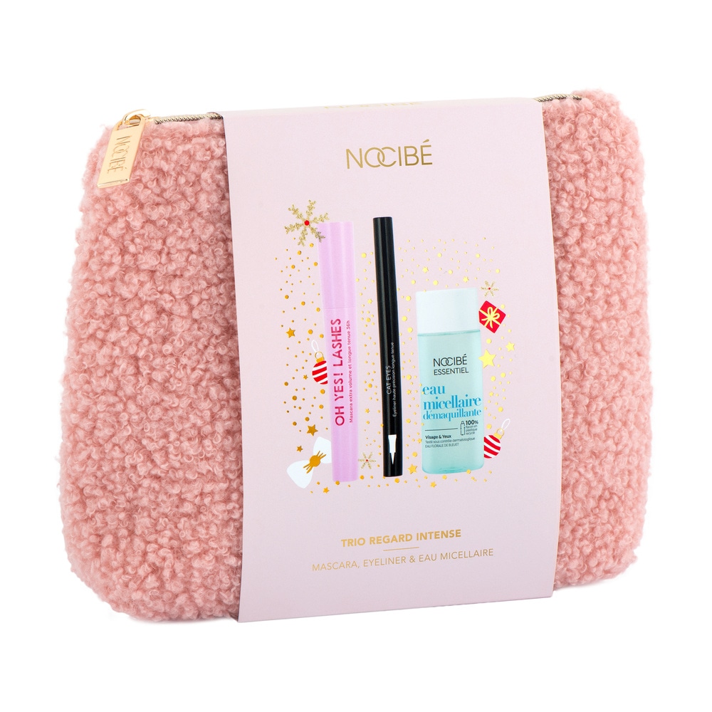 Nocibé Trio Regard Intense Trousse mascara Oh Yes Lashes, eyelineret eau micellaire