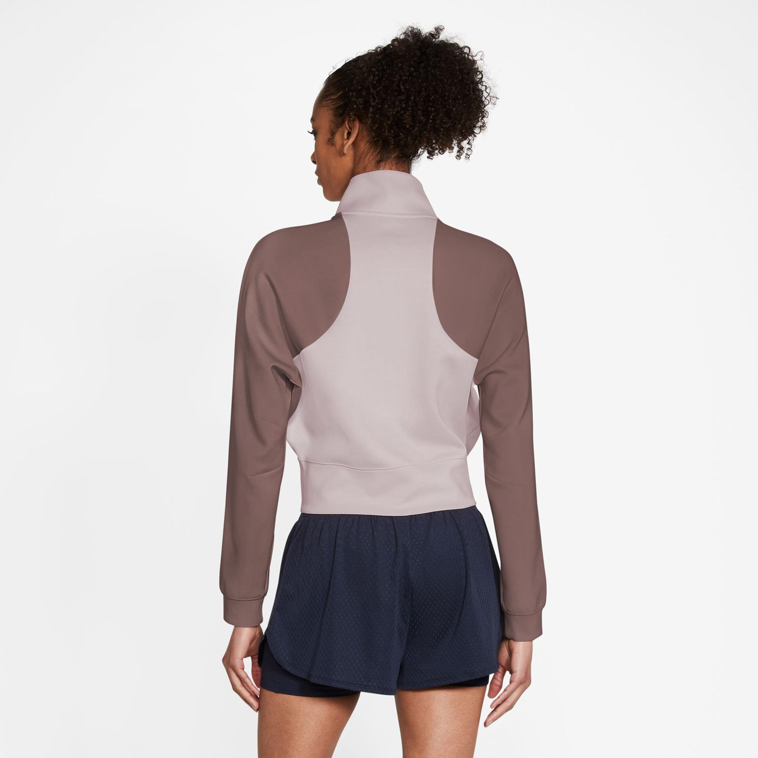 Court Dri-Fit Heritage Trainingsjacke Damen - Rosa, Altrosa