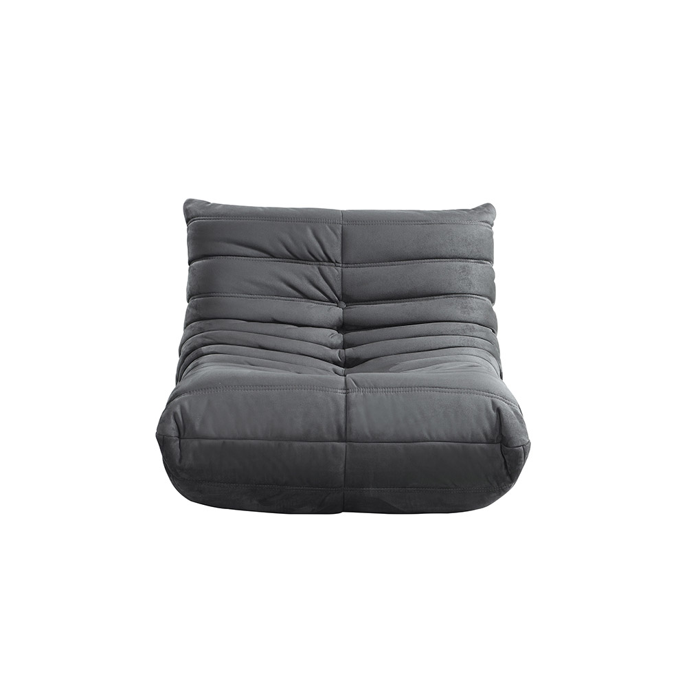 Home Deluxe HOME DELUXE Relaxsessel mit Hocker CHILL - Anthrazit