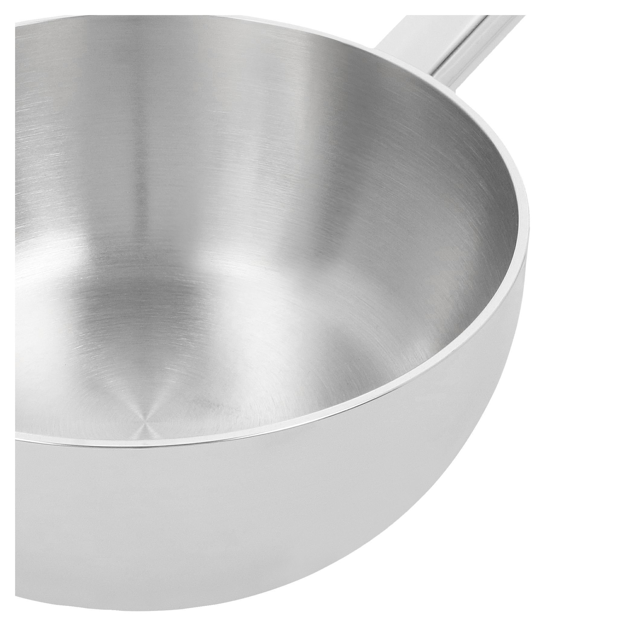 Konische Sauteuse ohne Deckel 18 cm, 18/10 Edelstahl