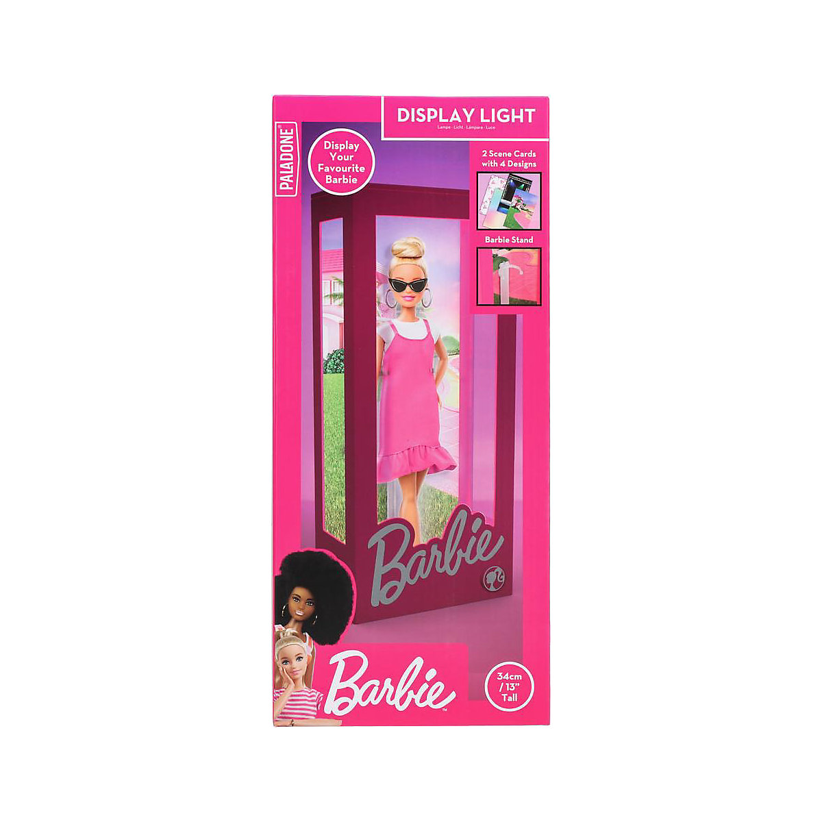 Barbie Vitrine für Puppe Leuchte