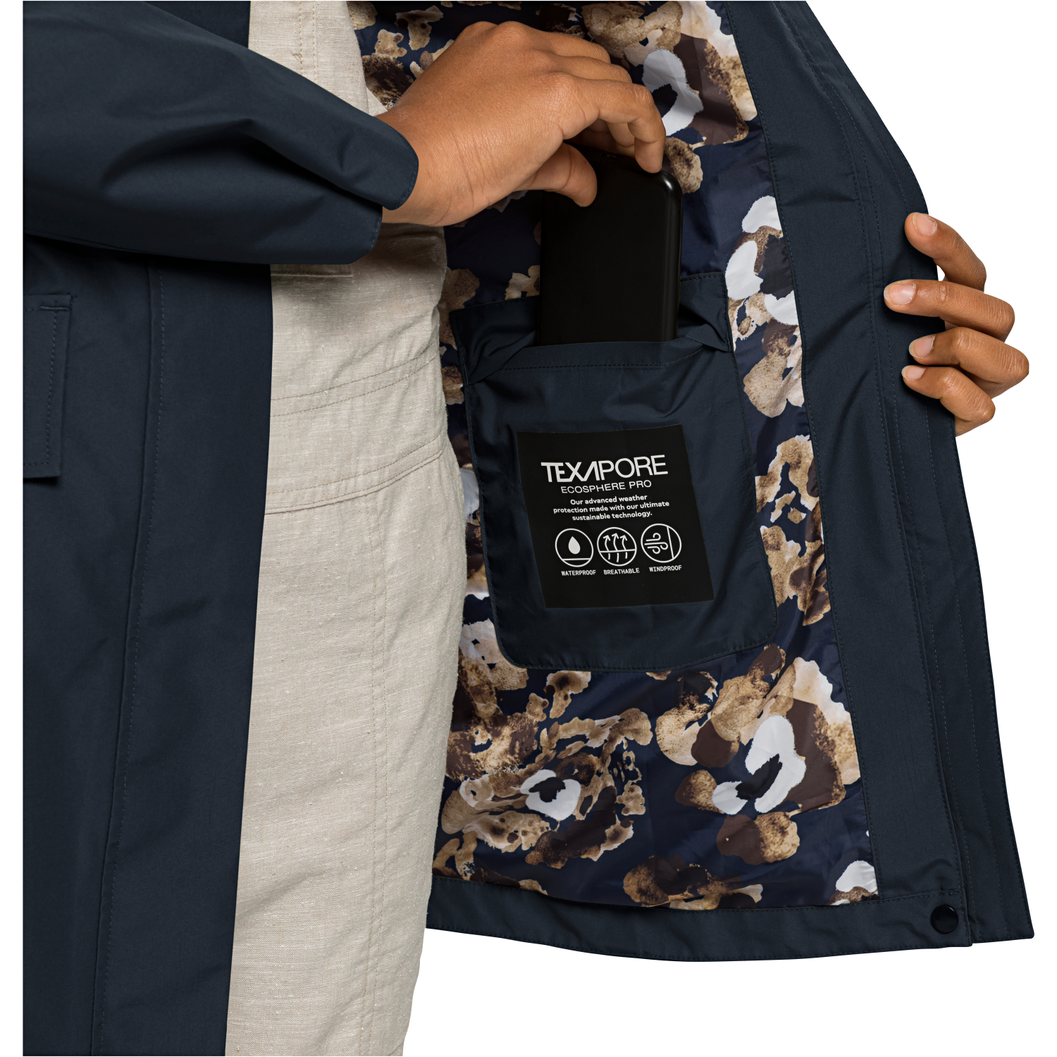 Jack Wolfskin Damen Jacke Cape York Paradise Coat (night blue)