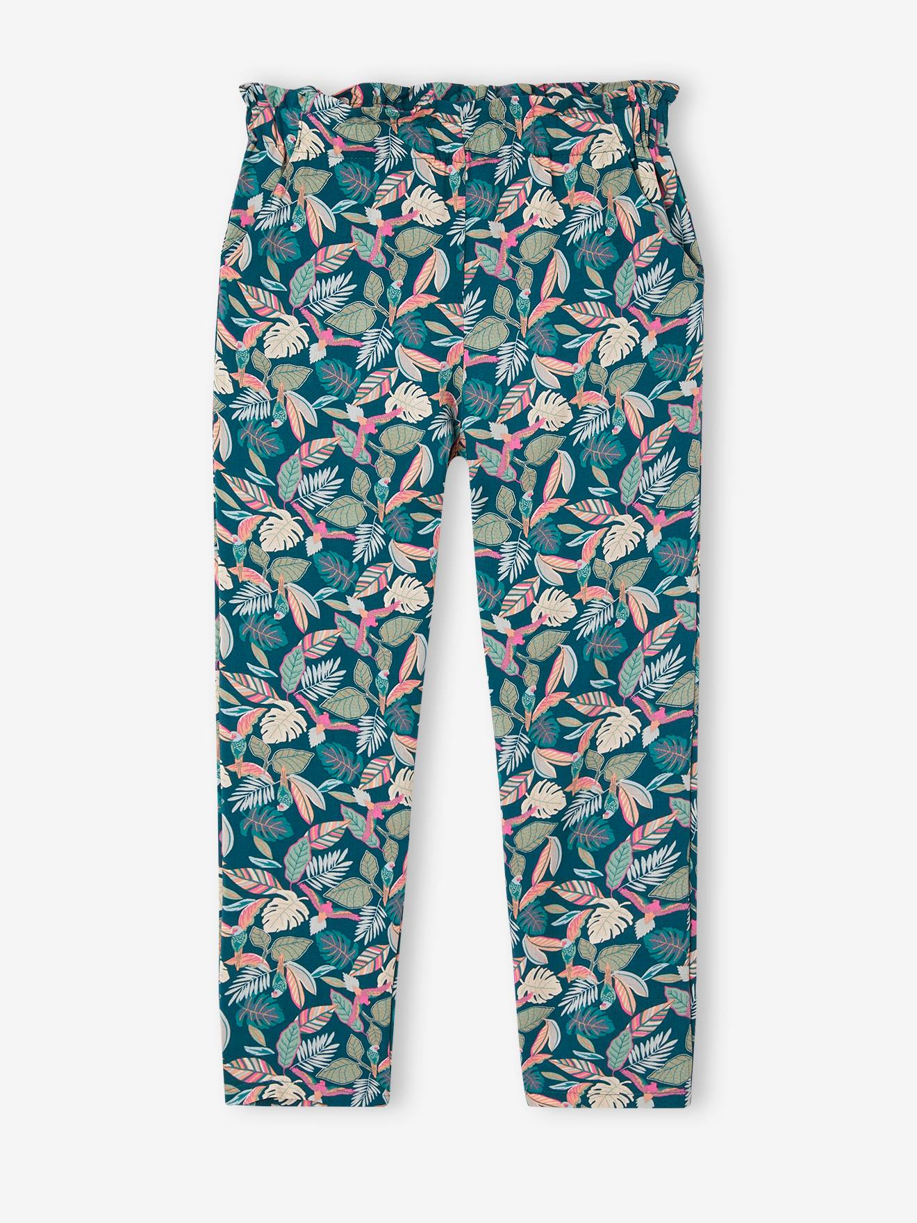 Vertbaudet Mädchen-Set: T-Shirt & Hose - wollweiß