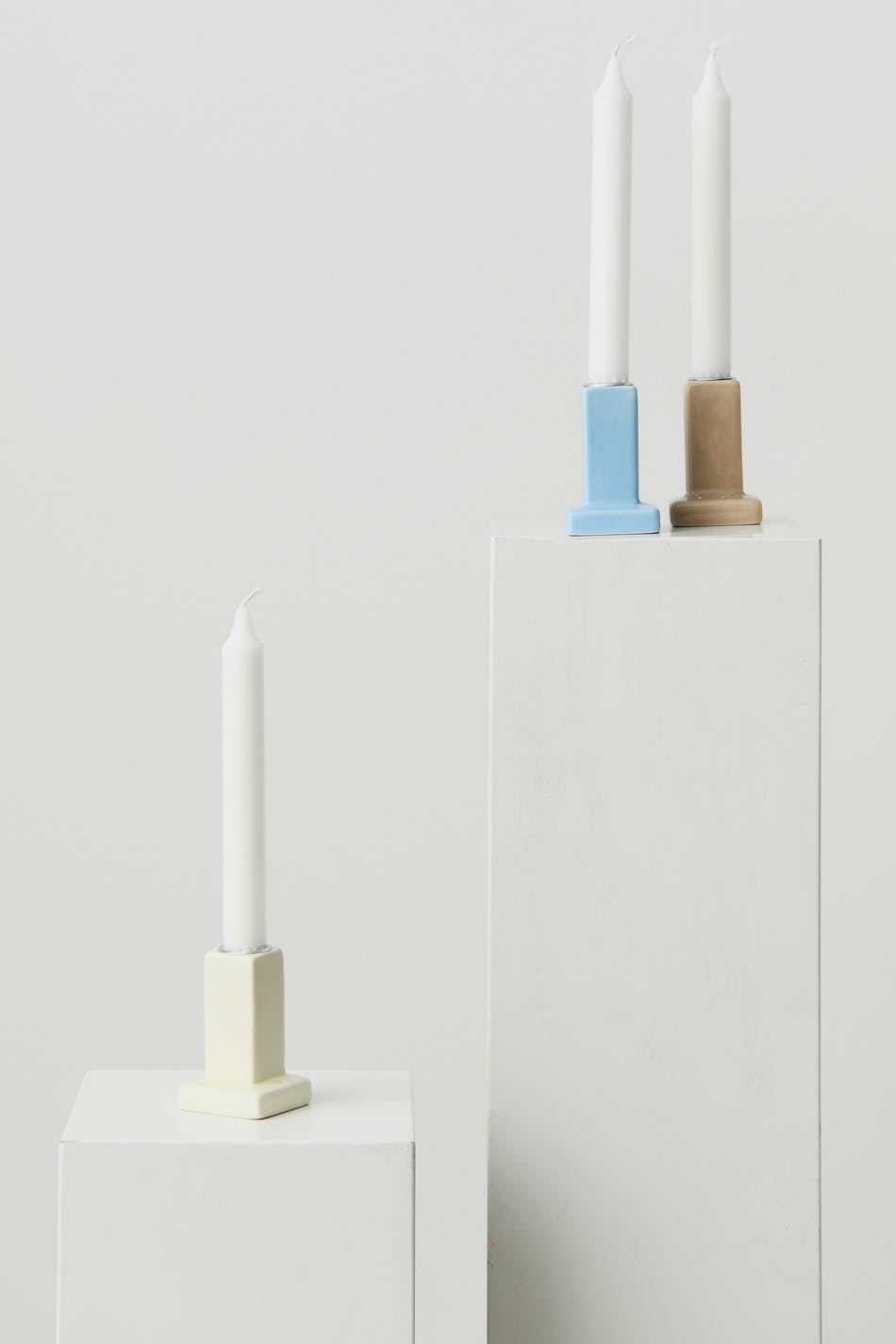 Square candle holder