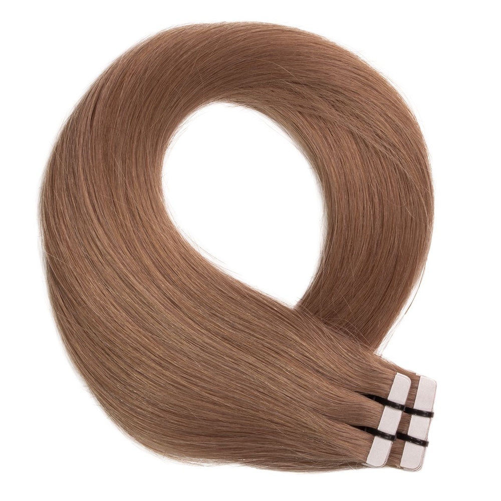 hair2heart Extensions adhésives Premium cheveux naturels #10 Blond balayage extensions