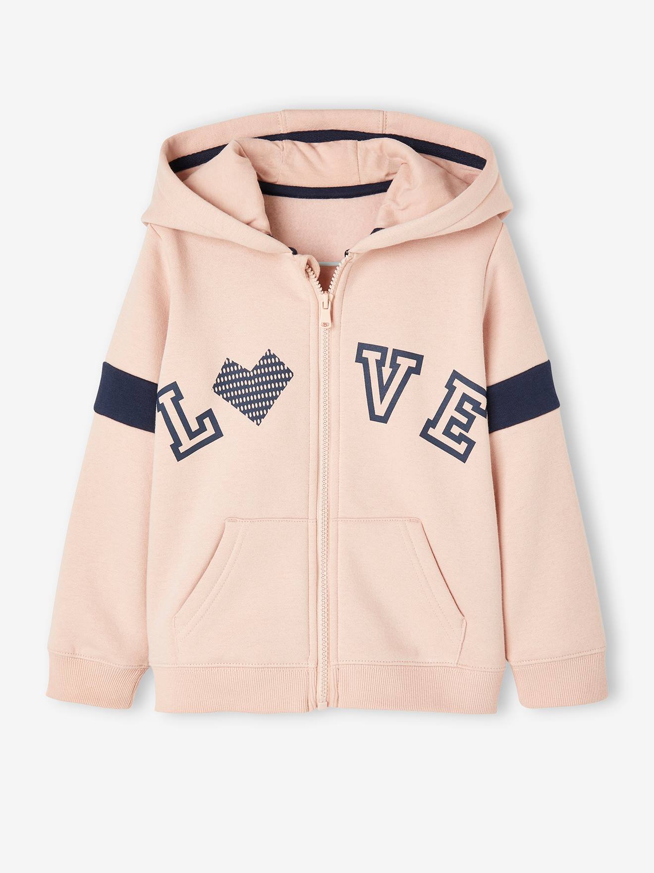 Sweat zippé à capuche sport 