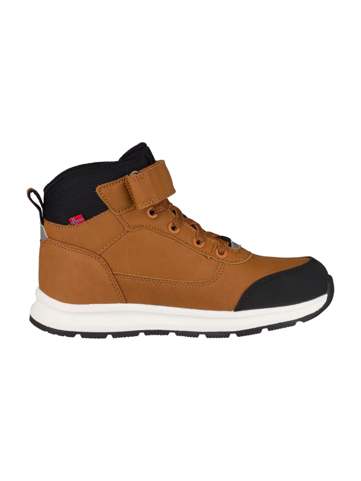 Trollkids Wanderschuh Mid Cut Stavanger XT in caramel günstig kaufen
