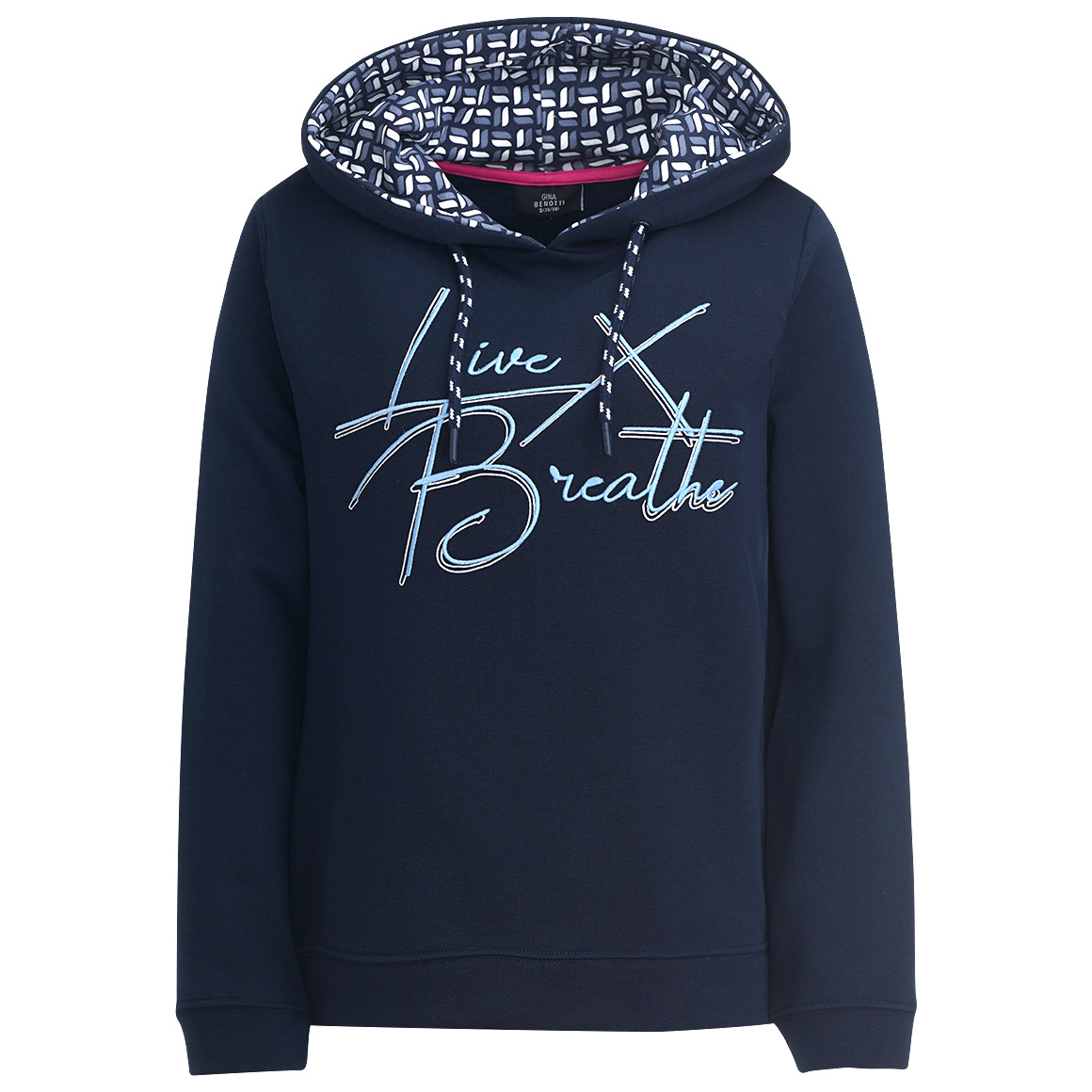Damen Hoodie mit Text
