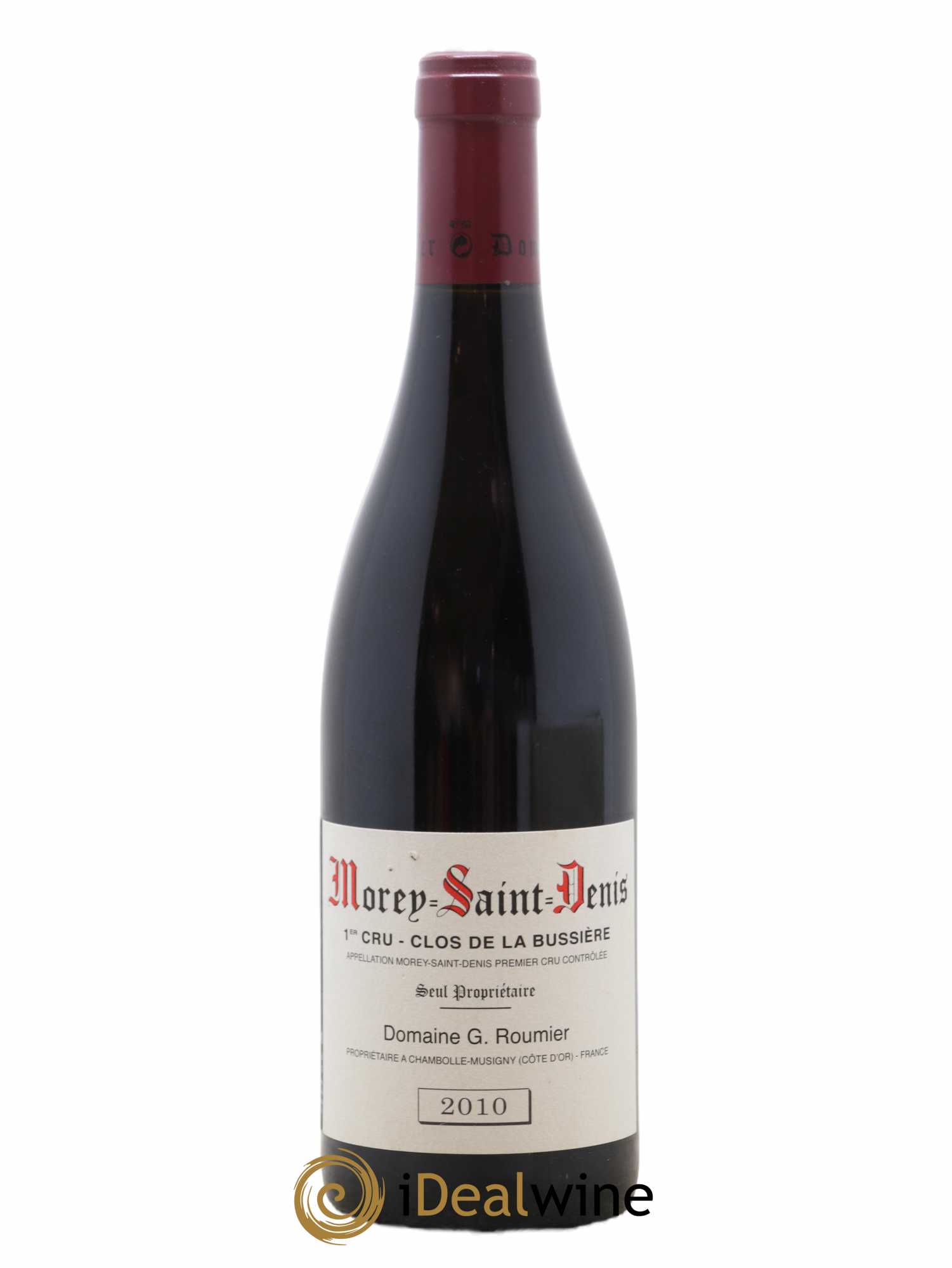 Morey Saint-Denis 1er Cru Clos de la Bussière Georges Roumier (Domaine)  2010 - Lot de 1 Bouteille